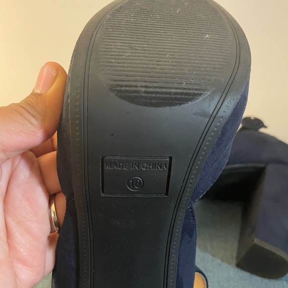 American Rag Cie Areeta Womens size 10 Solid Peep toe Platform Heels - Picture 5 of 12